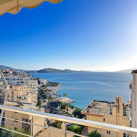 Rose Sea View Apartment Sarande Bagian luar foto