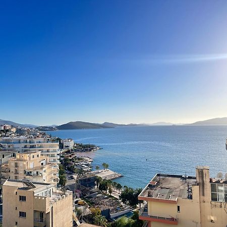 Rose Sea View Apartment Sarande Bagian luar foto