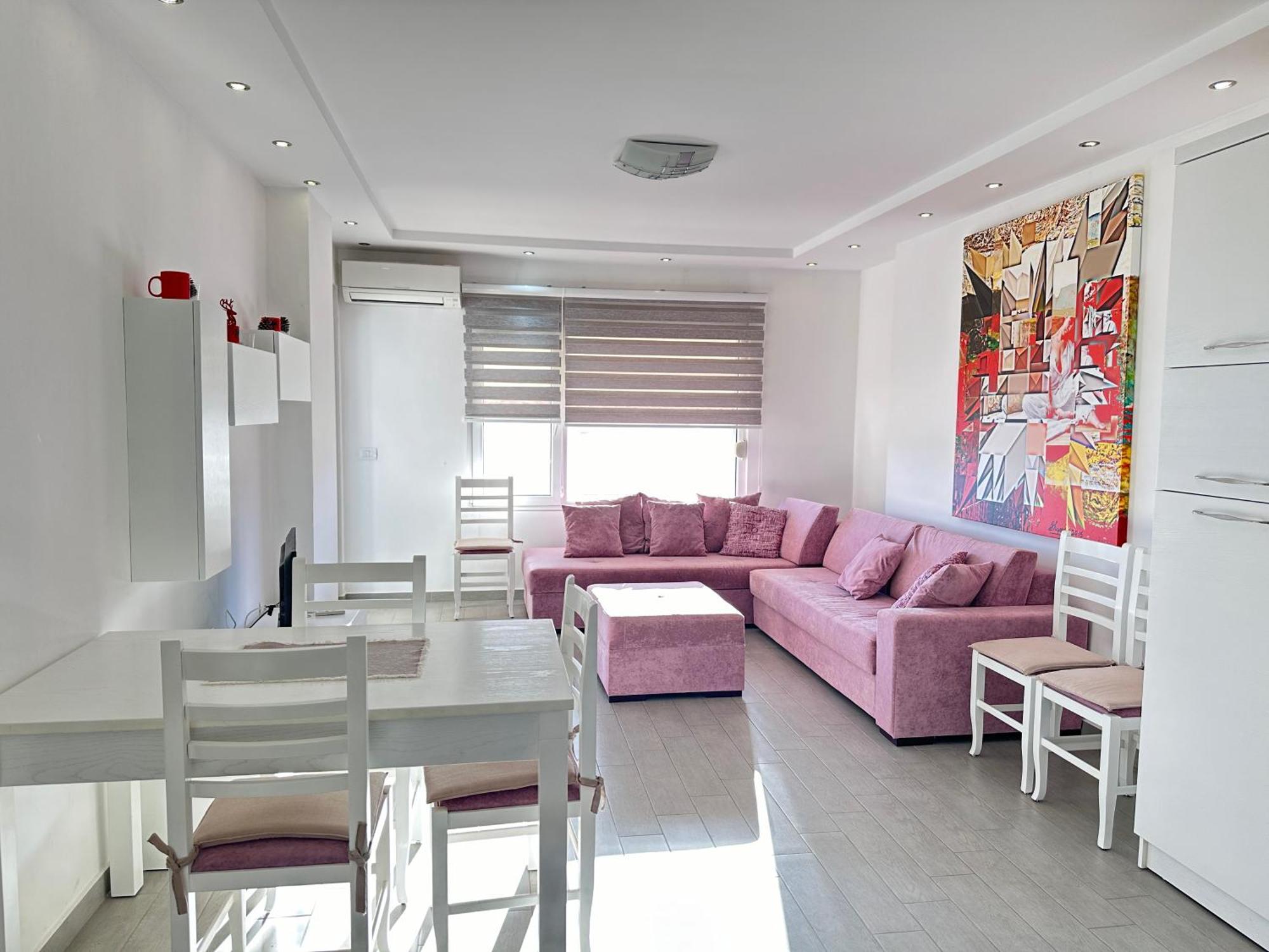 Rose Sea View Apartment Sarande Bagian luar foto