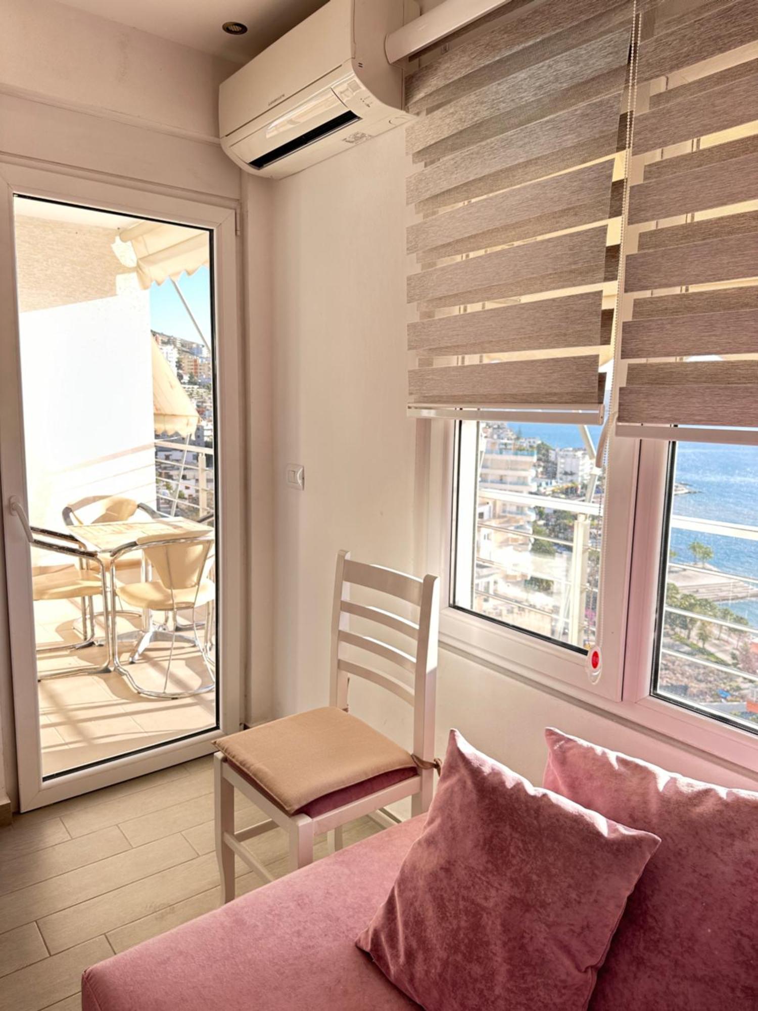 Rose Sea View Apartment Sarande Bagian luar foto